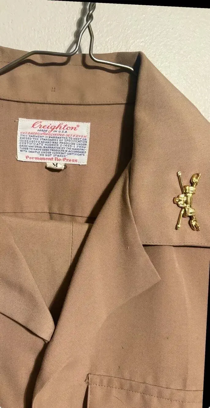 Vintage U.S. Army Infantry Dress Pants – Creighton Permanent Press – Made in USA